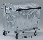 Container Metalic Tip MGB 11S cu un  volum  de  1100 litri; 1.1 m
