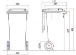 Europubele 120 litri; 0,12 m3