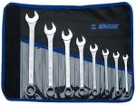 Scule - Set de chei combinate scurte in husa - 125/1CT