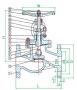 ROBINET INCHIDERE CU VENTIL PN25 - imagine 8821