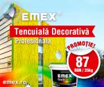 Super Promotie la Tencuiala Decorativa  - 25 Kg / 87 lei