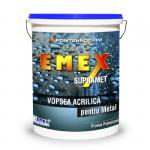 Vopsea Acrilica pentru Metal EMEX SUPRAMET /Kg - Gri