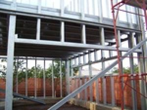 Case pe structura metalica galvanizata