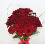Buchet de 35 trandafiri rosii
