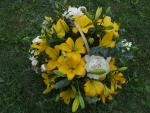Buchet de 19 crini galbeni
