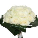 Buchet de 29 trandafiri albi