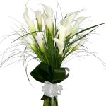 Buchet de 17 cale albe
