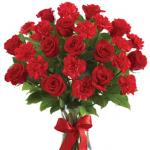 Buchet flori Lovely Red