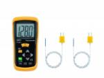 Termometru profesional Tip K cu 2 valori masurate tip FT 1300-2