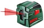 Nivela laser liniara PCL10 set de la Bosch VERDE