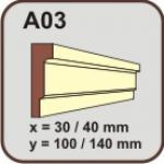 Ancadrament polistiren A03