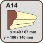 Ancadramente decorative polistiren A14
