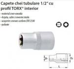 Capete chei tubulare 1/2” cu profil TORX® interior