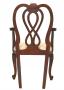 Scaun sculptat lemn mahon masiv - Ref. CH-08 - imagine 22865