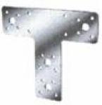 Element de imbinare plat in forma de "T" pentru structuri din lemn