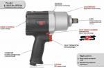 PISTOL DE IMPACT 3/4" CHICAGO PNEUMATIC CP7769