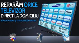 Reparatii TV la domiciliul clientului in Bucuresti