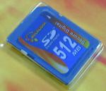 CARD MEMORIE SECURE DIGITAL 512MB Cod comanda: CMP-SD512MB-MIC