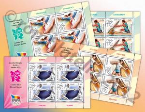 MARCI POSTALE NOI: JOCURILE OLIMPICE DE VARĂ LONDRA 2012 