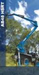 Platforma pentru lucru la inaltime autopropulsate cu brat AB48 HSRT