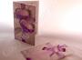 Invitatie de nunta cod x03 - mov cu inimioare - imagine 44779