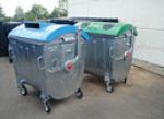 Container 1100 L zincat la cald