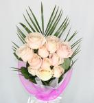 Buchet  de 11 trandafiri roz