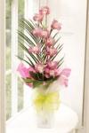 Buchet de 1 orhidee cymbidium mov