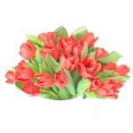 Buchet de 35 lalele rosii