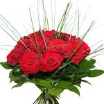 Buchet de 15 trandafiri rosii