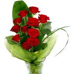 Buchet de 11 trandafiri rosii