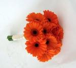 Buchet de 35 gerbera portocalii