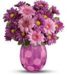 Buchet de 35 crizanteme roz