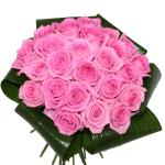 Buchet de 23 trandafiri roz