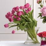 Buchet de 45 lalele roz