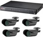 Kit sistem supraveghere 4 camere, Dahua