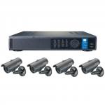 Kit sistem supraveghere 4 camere, CNB