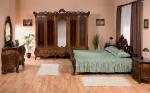 Dormitor lemn masiv Cleopatra Lux