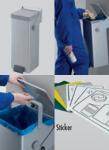 Cos de gunoi ProfiLine Kick Bin 30L, 60L 