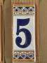 Litere si numere ceramice 7.5x20 - imagine 68538