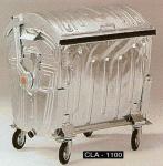 Containere zincate la cald ,din metal ,1100 L 