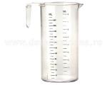 Pahar gradat transparent
