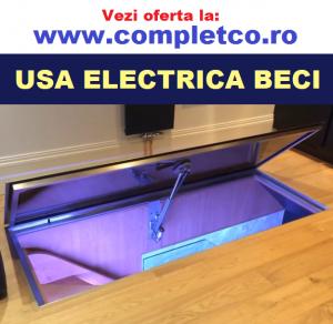 Sistem electric automat deschidere usa beci subsol crama